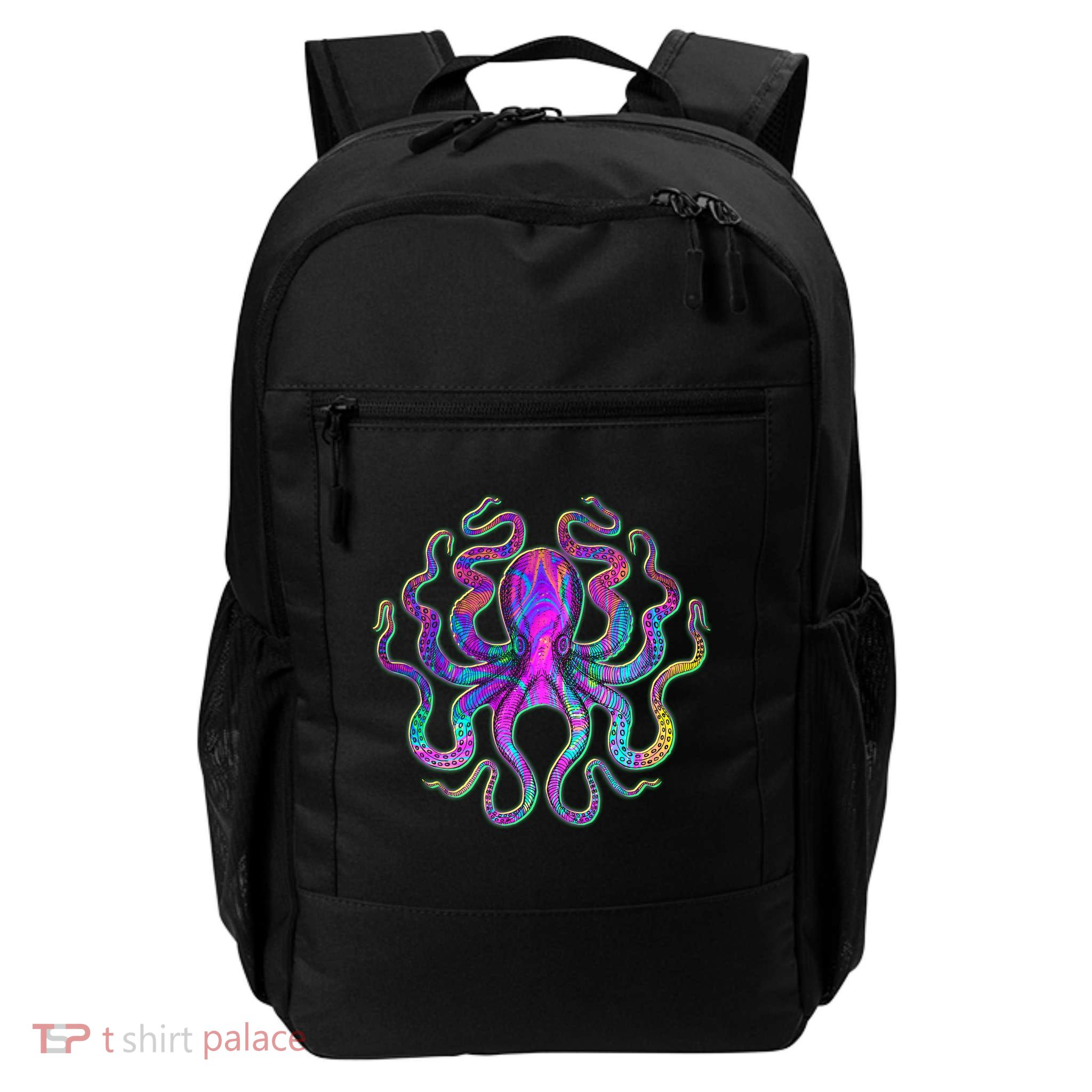 Psychedelic Octopus Daily Commute Backpack