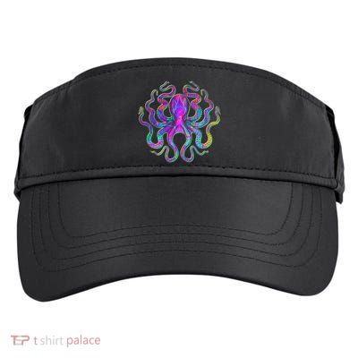 Psychedelic Octopus Adult Drive Performance Visor