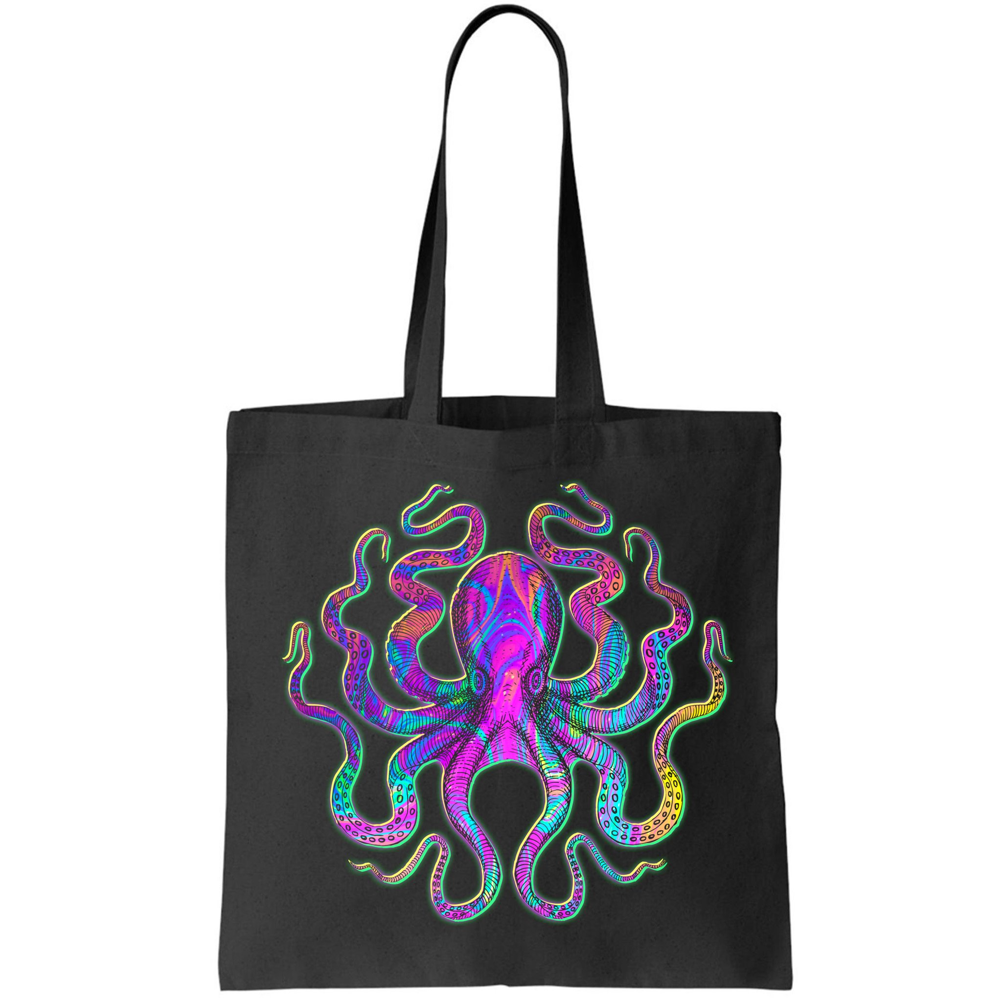 Psychedelic Octopus Bag