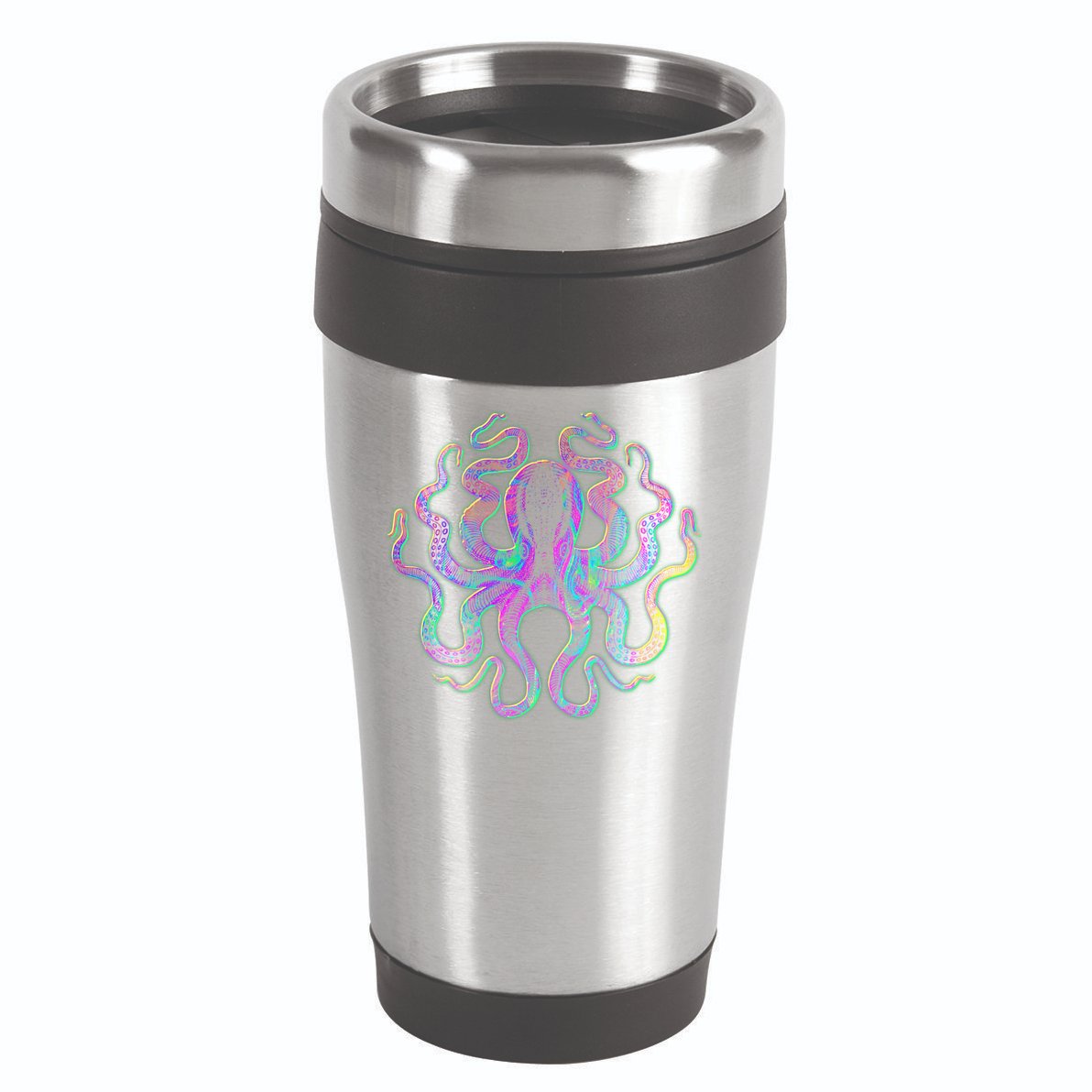 Psychedelic Octopus 16oz Travel Tumbler