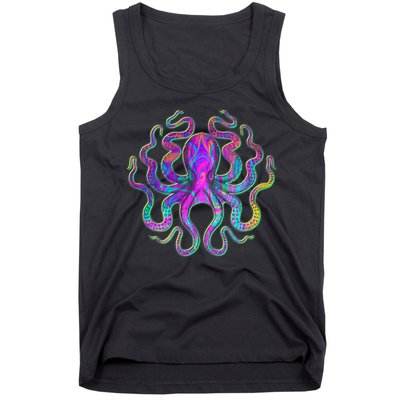Psychedelic Octopus Tank Top