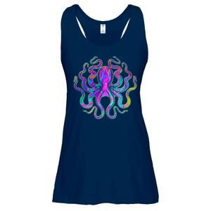 Psychedelic Octopus Ladies Essential Flowy Tank