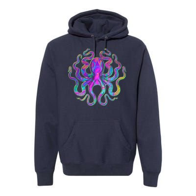 Psychedelic Octopus Premium Hoodie