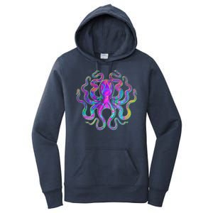 Psychedelic Octopus Women's Pullover Hoodie