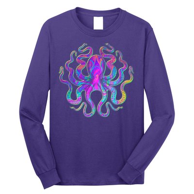 Psychedelic Octopus Long Sleeve Shirt