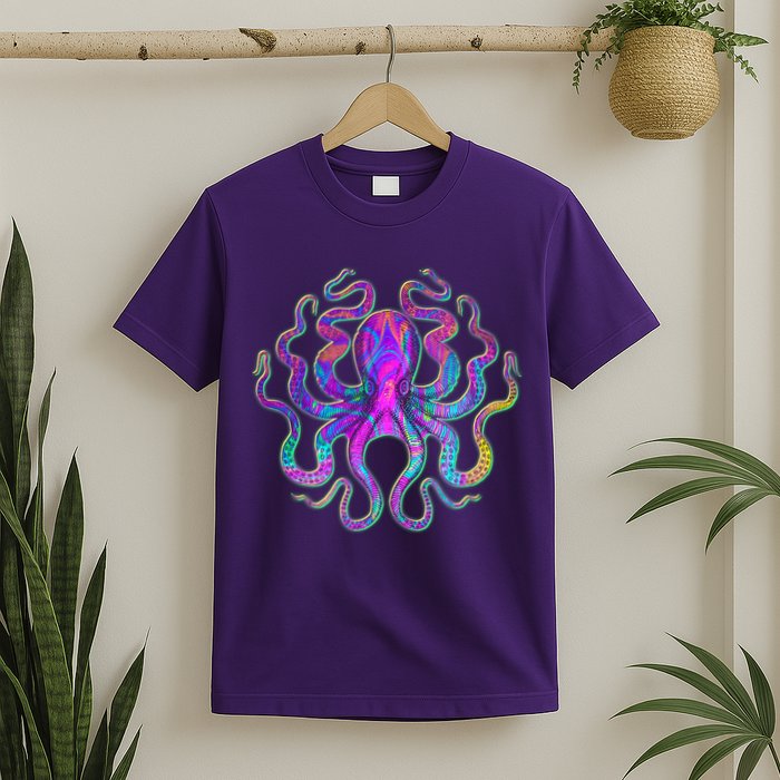Psychedelic Octopus T-Shirt