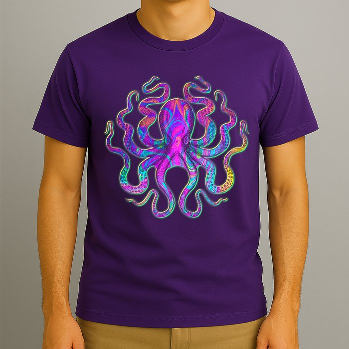 Psychedelic Octopus T-Shirt