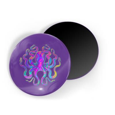 Psychedelic Octopus Magnet