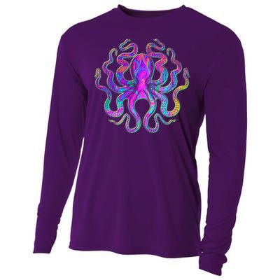 Psychedelic Octopus Cooling Performance Long Sleeve Crew