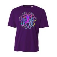 Psychedelic Octopus Performance Sprint T-Shirt