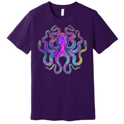 Psychedelic Octopus Premium T-Shirt