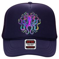 Psychedelic Octopus Trucker Hat