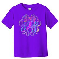 Psychedelic Octopus Toddler T-Shirt