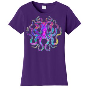 Psychedelic Octopus Women's T-Shirt