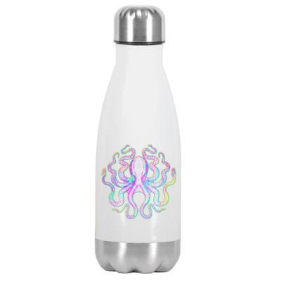 Psychedelic Octopus Stainless Steel Insulated Water Bottle