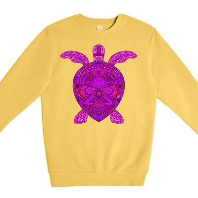 Psychedelic Turtle Premium Crewneck Sweatshirt