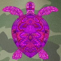 Psychedelic Turtle Legacy Tie Dye Trucker Hat