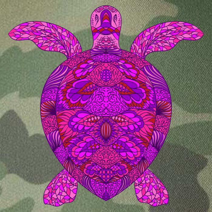 Psychedelic Turtle Legacy Tie Dye Trucker Hat