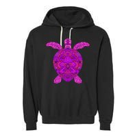 Psychedelic Turtle Garment-Dyed Fleece Hoodie