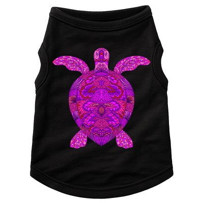 Psychedelic Turtle Doggie Tank
