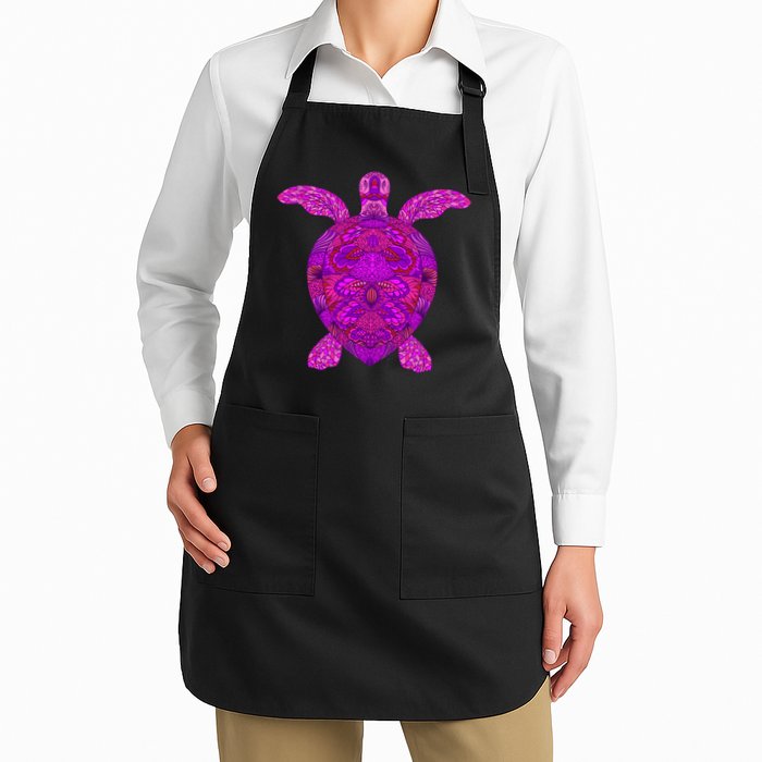 Psychedelic Turtle Apron