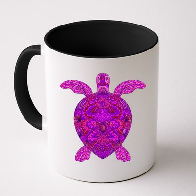 Psychedelic Turtle Mug