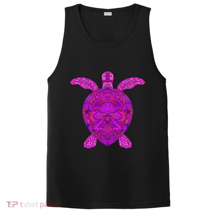 Psychedelic Turtle PosiCharge Competitor Tank