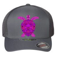 Psychedelic Turtle Flexfit Unipanel Trucker Cap