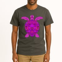 Psychedelic Turtle Tall T-Shirt
