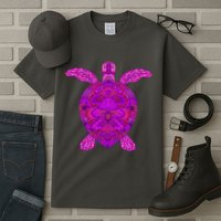 Psychedelic Turtle Tall T-Shirt