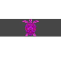 Psychedelic Turtle Bumper Sticker