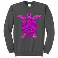 Psychedelic Turtle Tall Sweatshirt