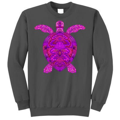 Psychedelic Turtle Tall Sweatshirt