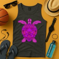 Psychedelic Turtle Tank Top
