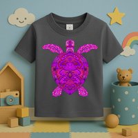 Psychedelic Turtle Toddler T-Shirt