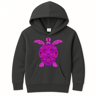 Psychedelic Turtle Kids Hoodie