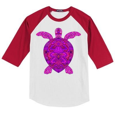 Psychedelic Turtle Kids Colorblock Raglan Jersey