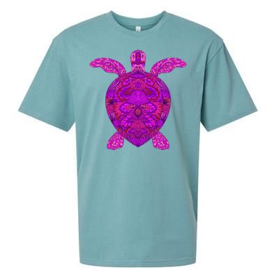 Psychedelic Turtle Sueded Cloud Jersey T-Shirt