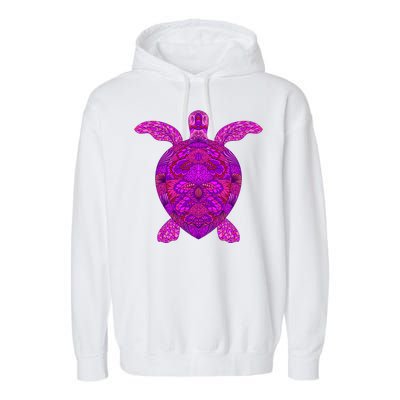 Psychedelic Turtle Garment-Dyed Fleece Hoodie