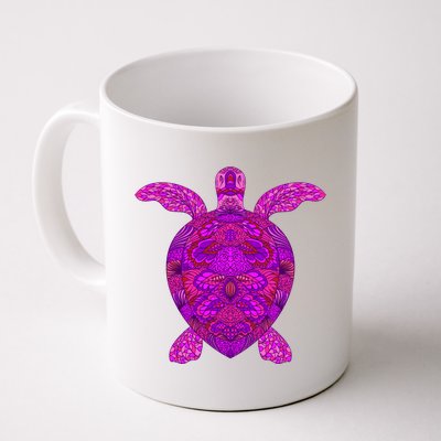 Psychedelic Turtle Coffee Mug