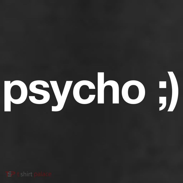 Psycho 11oz C Handle Ceramic Mug