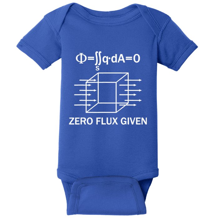 Physics Science Zero Flux Given Physician Scientist Baby Bodysuit
