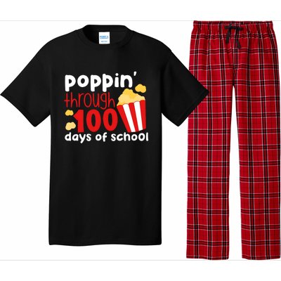 Poppin Through 100 Days Of School Popcorn Pajama Set