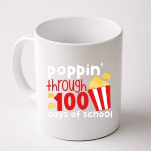 Poppin Through 100 Days Of School Popcorn Coffee Mug