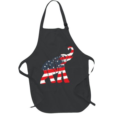 President Trump 2024 Republican Elephant Trump Supporter Apron