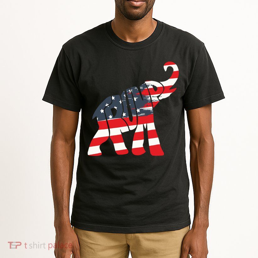 President Trump 2024 Republican Elephant Trump Supporter Tall T-Shirt
