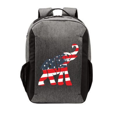 President Trump 2024 Republican Elephant Trump Supporter Vector Backpack
