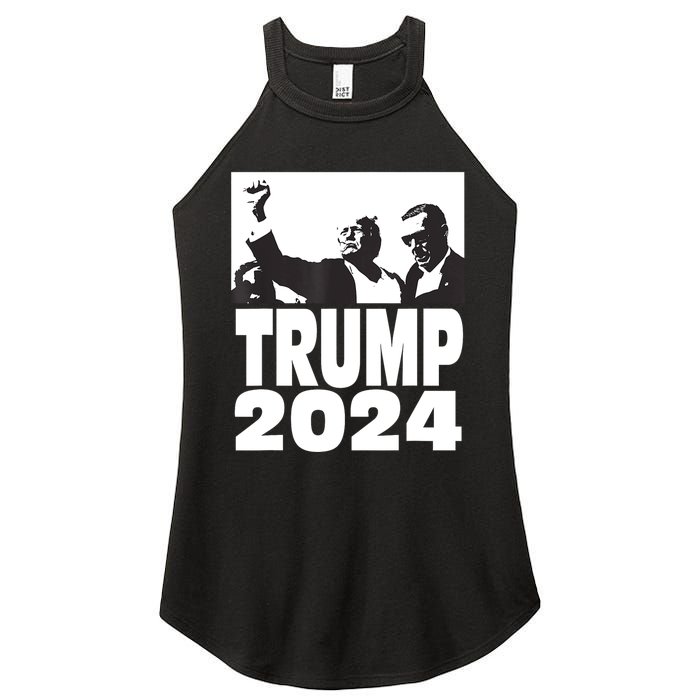 President Trump 2024 Stronger Women's Perfect Tri Rocker Tank