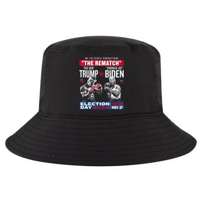 Pro Trump 2024 The Rematch The Don And Crooked Joe Cool Comfort Performance Bucket Hat