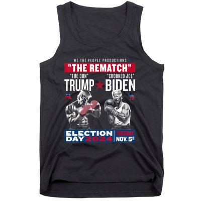 Pro Trump 2024 The Rematch The Don And Crooked Joe Tank Top